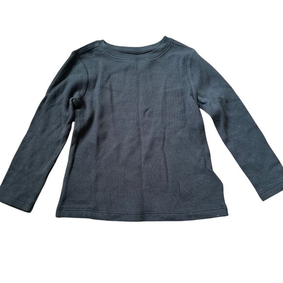 Old Navy Thermal Crew Neck Long Sleeve T-Shirt Gray 3T - Picture 1 of 10